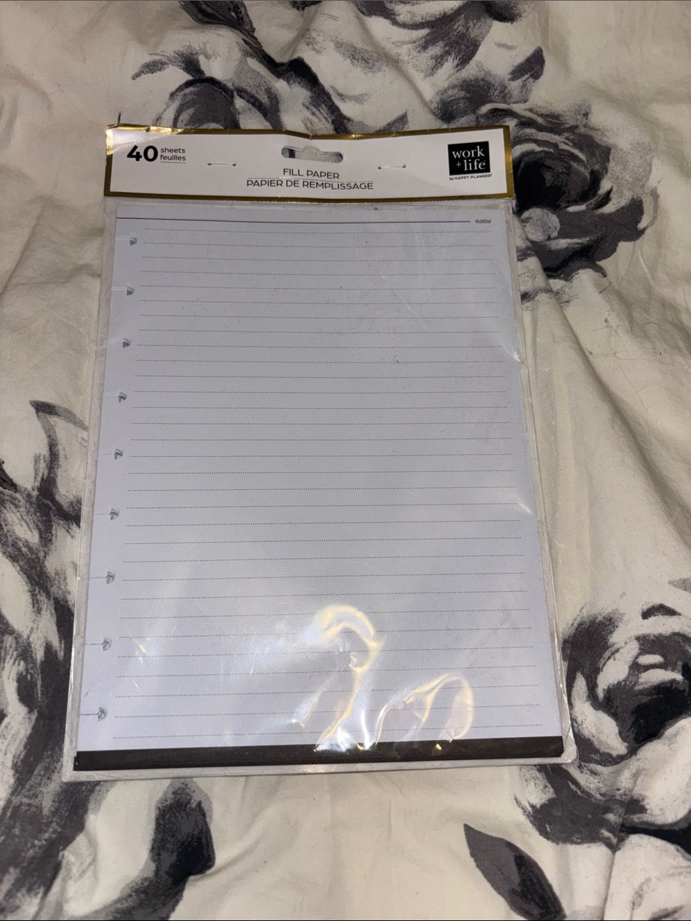 The Happy Planner Work Life White Lined Fill Paper Refill Pack
